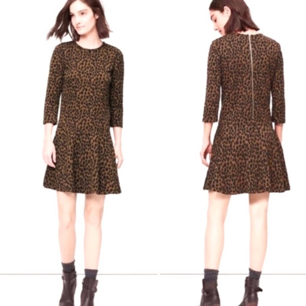 Loft Jacquard Cheetah/Leopard dot print